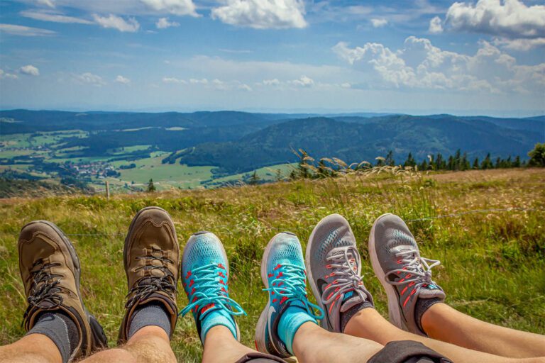 Wann ist ein Wanderschuh zu groß